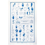 5-pack of Lily Mito Warriors Tea Towels