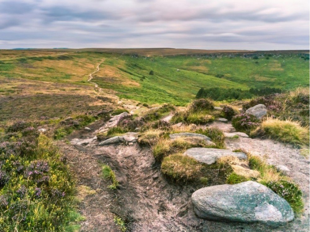 Ultra Challenge Peak District 2025 - Scenic view of an area in the Peak District National Park