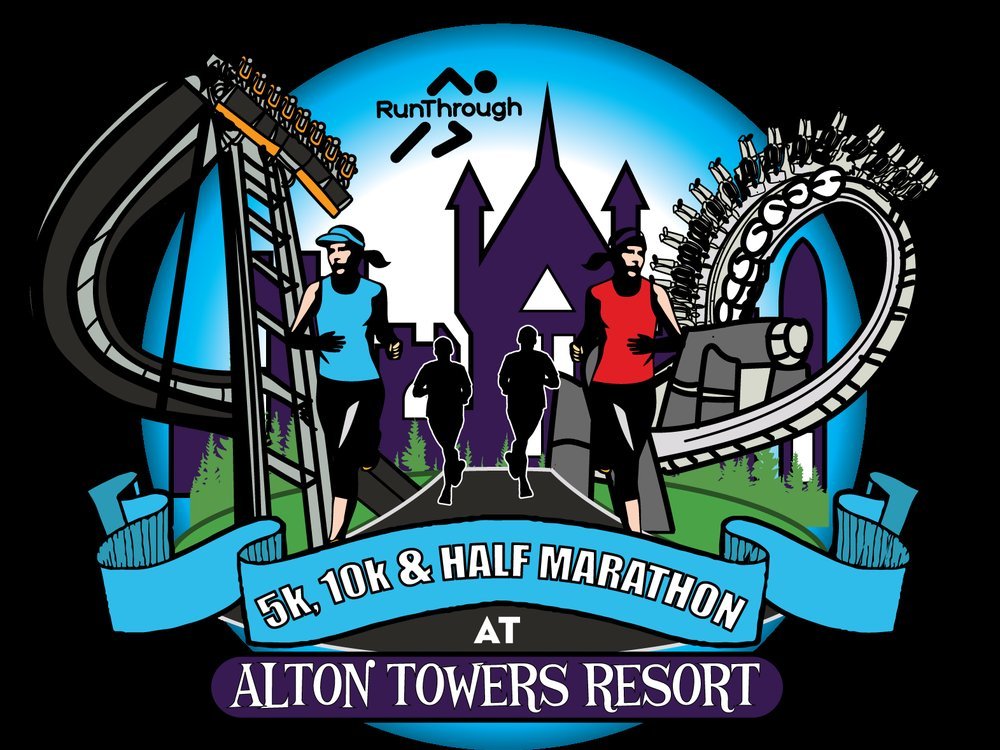 Run Alton Towers Juniors Race 2025 - Logo of the Alton Towers races