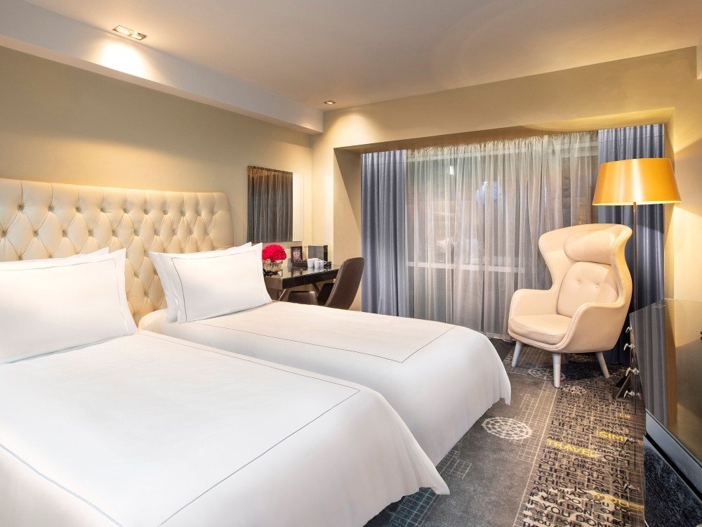 An executive double room at the Park Plaza Riverbank hotel
