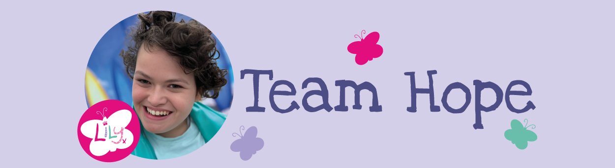 Logo of The Lily Foundation's Team Hope