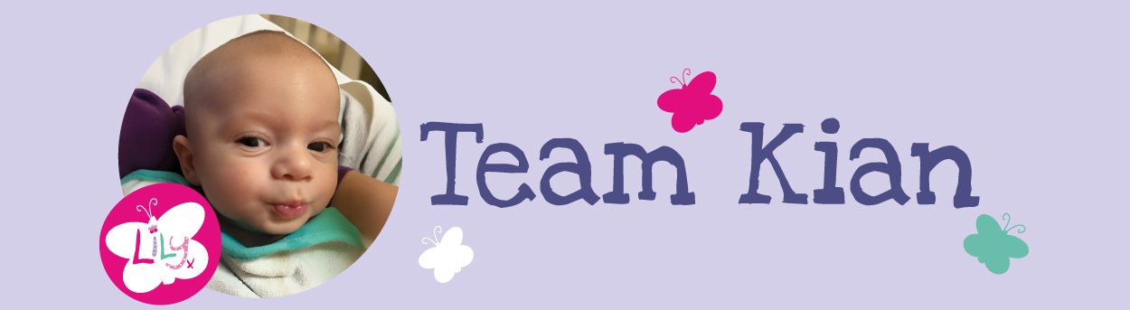 Logo of The Lily Foundation's fundraising Team Kian