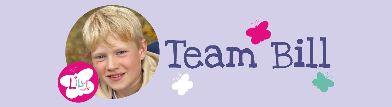 Logo of The Lily Foundation's fundraising Team Bill