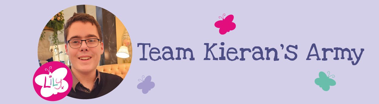 Logo of The Lily Foundation's Team Kieran's Army