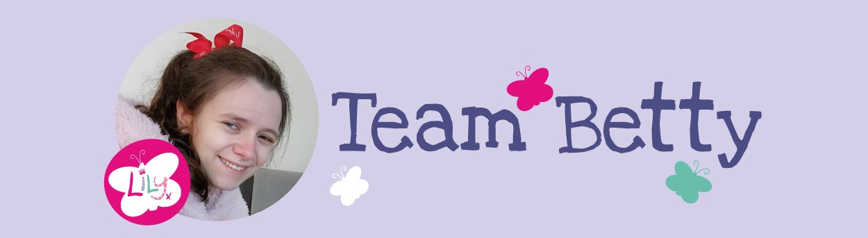Logo of The Lily Foundation's fundraising Team Betty