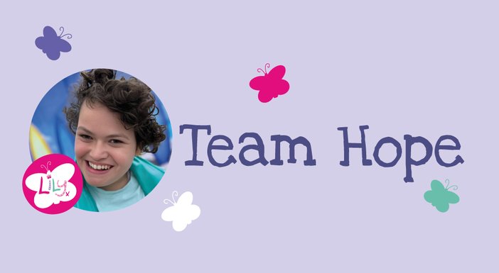 Logo of The Lily Foundation's Team Hope