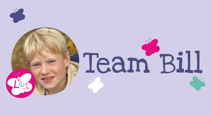 Logo of The Lily Foundation's fundraising Team Bill