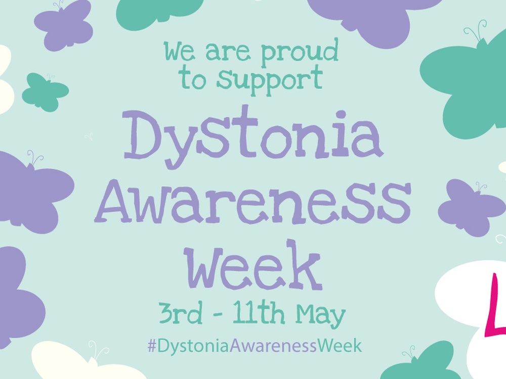 Graphic illustration supporting Dystonia awareness week