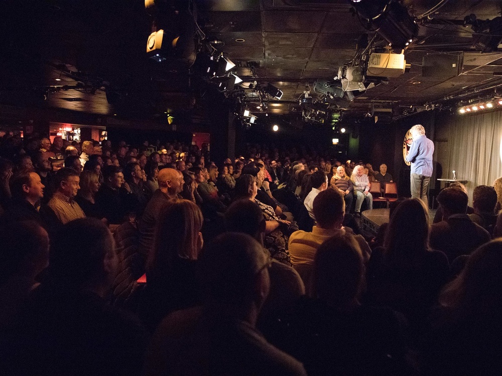 A packed house at the Comedy Store