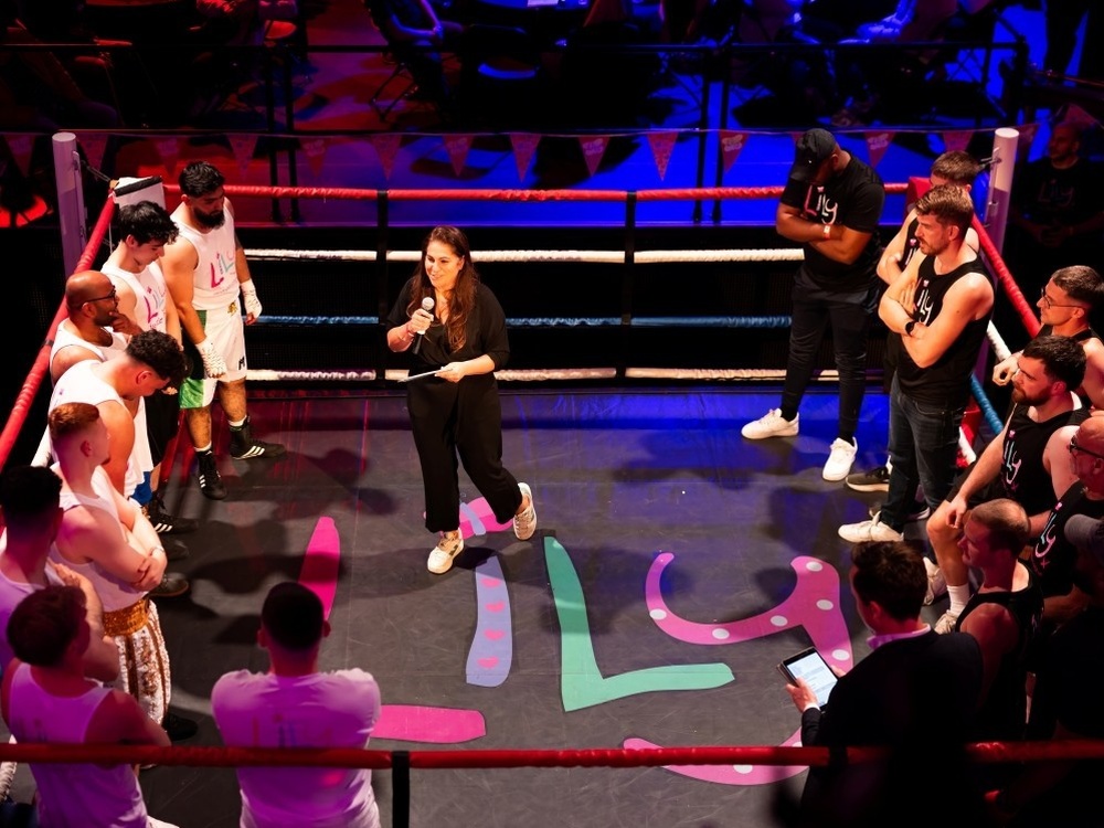 Lily Foundation CEO Liz Curtis at Lily Fight Night
