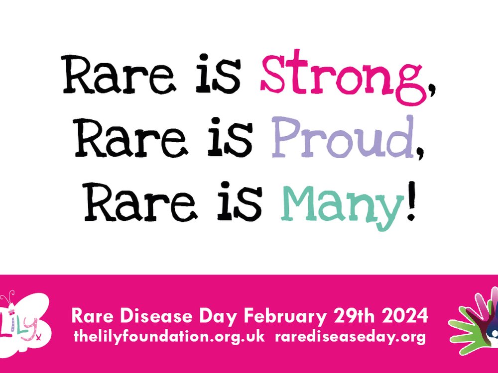Today is Rare Disease Day! - Rare is strong, Rare is proud, Rare is many! logo