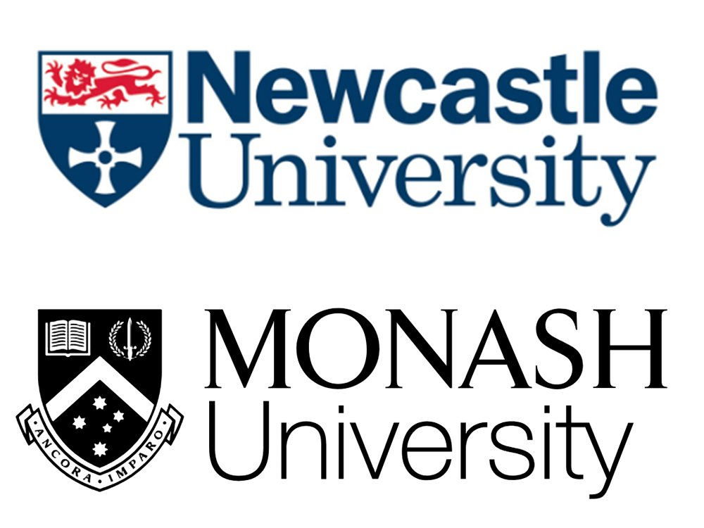 Newcastle University and Monash University