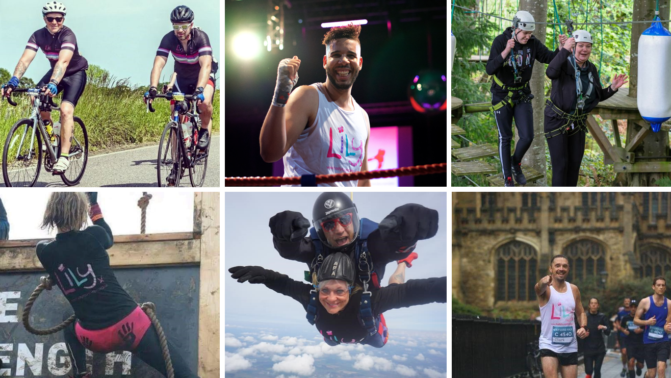 Bin the gym! The Lily Foundation for research into Mitochondrial Disease and other metabolic